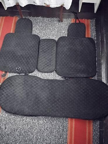 leksus: Чехлы Тканевые, цвет - Черный, Lexus, Б/у, Самовывоз — 7