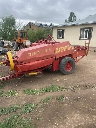 Унаа: ПРЕСС-ПОДБОРЩИК ППЛ-Ф-16М-5 (КЫРГЫЗСТАН) - Тип: прицепной тюковый — 3