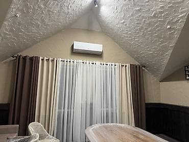 Комплект штор, С карнизом в комплекте, Готовое изделие, Для зала