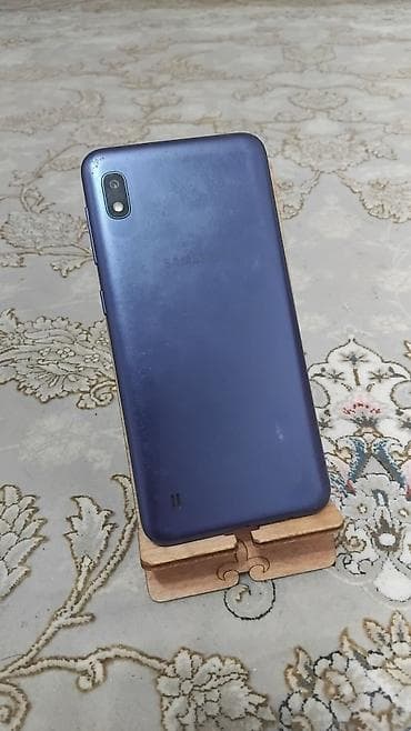Samsung Galaxy A10, Б/у, 32 ГБ, цвет - Черный, 2 SIM — 2