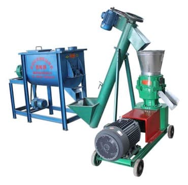 продам бу оборудование для птицефабрики: Мини Линия гранилированния корма для крс, птиц, рыб и т.Д. (в форме — 3