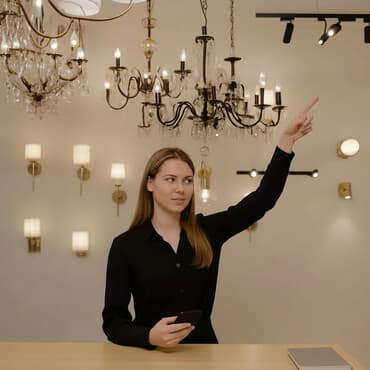 работа на дому без вложений: Продавец-консультант в магазин люстр LightStore 📍 Жибек Жолу 114 — 3