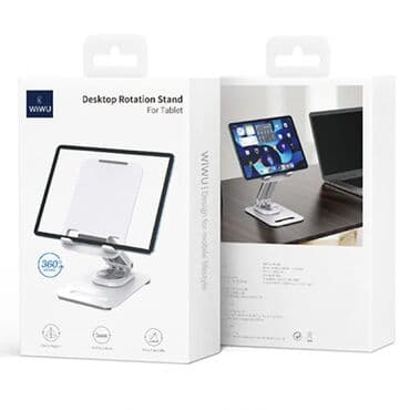 мини подставка для телефона: Подставка для планшета Wiwu Desktop Rotation Stand ZM010 Арт.3469 — 4