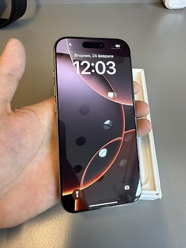 sony a6: IPhone 16 Pro, Б/у, 256 ГБ, Desert Titanium, Зарядное устройство, Защитное стекло, Чехол, 96 % — 3