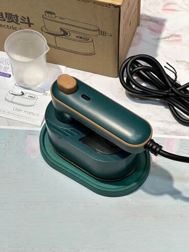 маленький утюг для путешествий: Утюг Простой, Антипригарный — 3