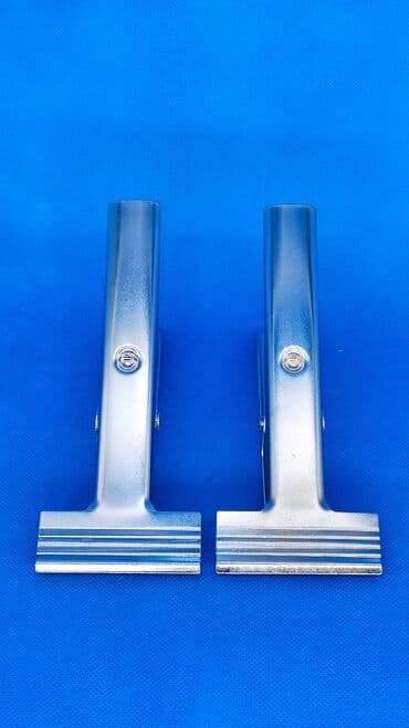 Зажим для настила. Зажим фиксирует ткань,не позволяя ей фалдить, тем at lalafo.kg Зажим для настила. Зажим фиксирует ткань,не позволяя ей фалдить, тем