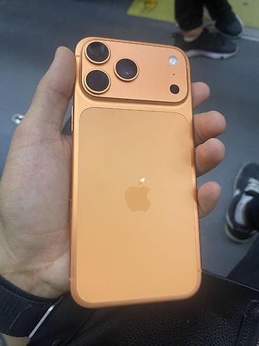 айфон 25 про: IPhone 17 Pro Max, Б/у, 256 ГБ, Оранжевый, Защитное стекло, 99 % — 3