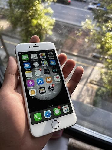 iphone 19: IPhone 6, Б/у, 16 ГБ, Золотой — 1