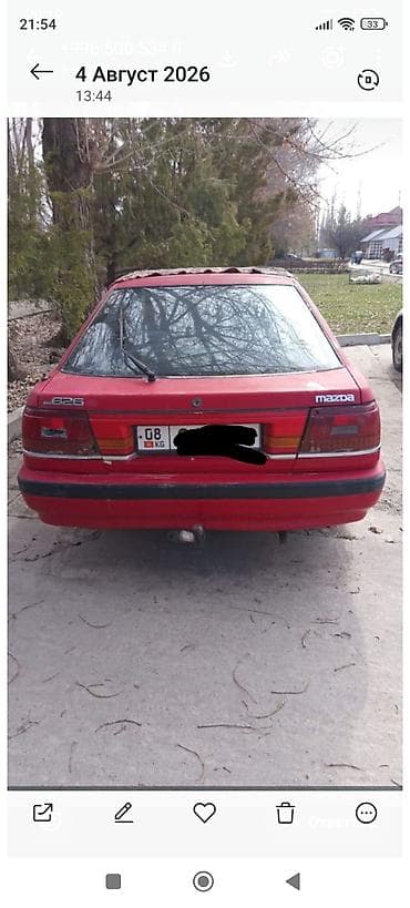 step rf3: Mazda 626: 1989 г., 2 л, Механика, Бензин, Лифтбек — 5