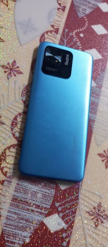 mi wifi: Redmi, Redmi 10C, Б/у, 64 ГБ, цвет - Голубой, 2 SIM — 3