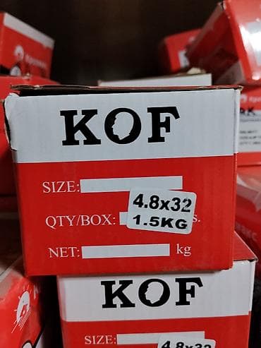Универсальные саморезы: Саморезы KOF - Размер: 4.8×32 мм - Упаковка: коробка - Вес нетто — 1