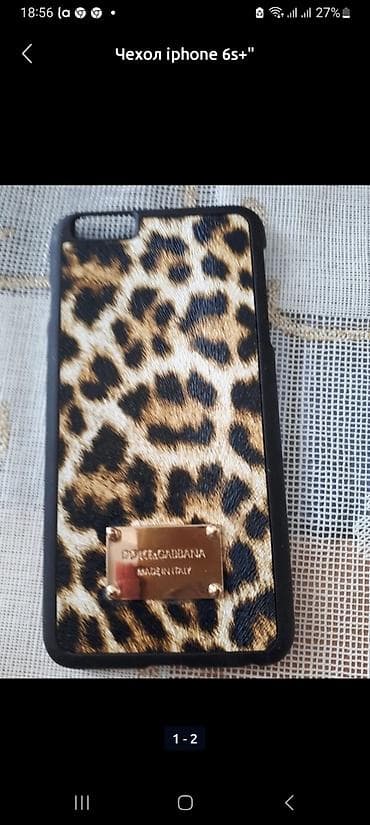 Чехол для iphone 6s+ "DOLCE GABBANA" и VALENTINO в отличном