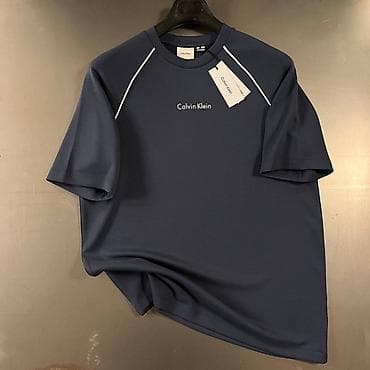 Мужская одежда: Мужская футболка, Все размеры, Calvin Klein, Новый, цвет - Черный, Платная доставка — 2