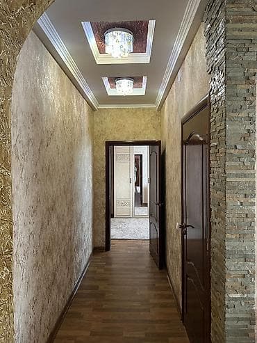 Батирлер: 3 бөлмө, 104 м², Асанбай мкр Элитка, 9 кабат, Евро оңдоо — 10