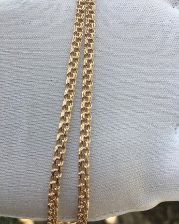 продаю золотую цепочку: Цепь для бензопилы, Проба 585, Унисекс, Новый, Ручная работа — 15