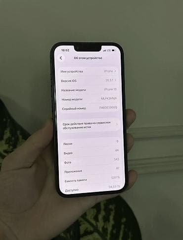 13 iphone бу: IPhone 13, Б/у, 128 ГБ, Midnight, Коробка, 78 % — 3