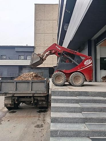 Кызматтар: Услуги мини-погрузчика TCM (бобкэт) с навесным оборудованием Описание — 1