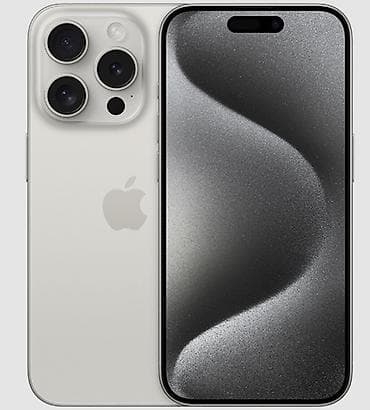 IPhone 15 Pro, Б/у, 256 ГБ, Белый, 78 %
