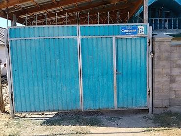 рещетки для окон: Металлические распашные ворота с калиткой - Конструкция — 1