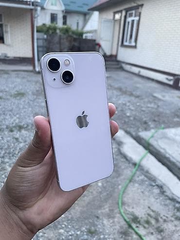 IPhone 13, Колдонулган, 256 ГБ, Ак, Каптама, 76 %
