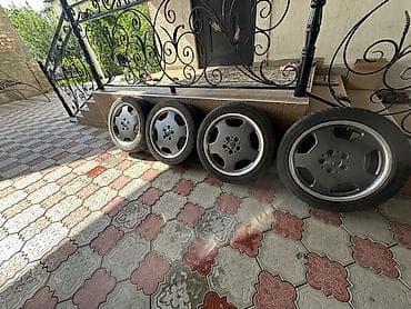 Транспорт: Колеса в сборе 235 / 45 / R 17, Лето, Б/у, Комплект, Легковые, Литые, отверстий - 5 — 4