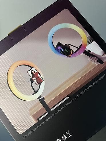 xcan cob 3: Кольцевая RGB-лампа MJ-30 / MJ-26 (RGB Fill Light) - Диаметр: 12 inch — 2