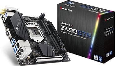 samsung a2 core: Материнская плата для ПК, Б/у, Biostar, LGA1200, Mini-ITX — 4