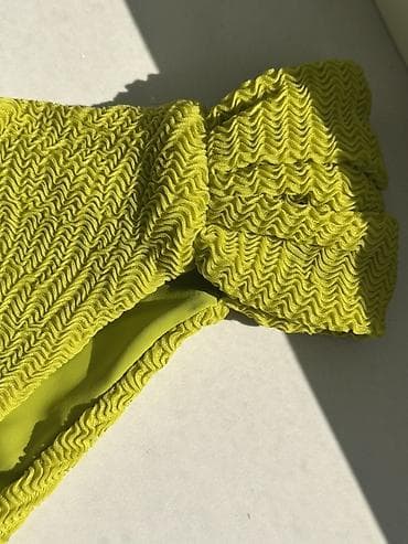 яркие купальники: Раздельный купальник, Халтер-лиф, S, M, Стандарт — 2