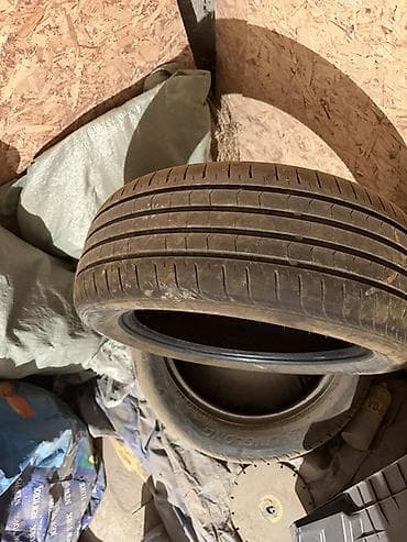 асвальт: Шины 215 / 55 / R 17, Лето, Б/у, Пара, Легковые, Bridgestone — 2