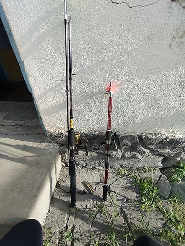 гарпун для рыбалки в бишкеке: Набор для рыбалки: 2 телескопические спиннинги с безынерционными — 2