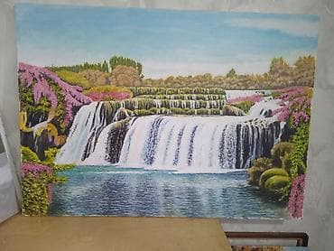 Жарык кылуу: Картины маслом на холсте - Натюрморт с фруктами: сливы, персики — 2