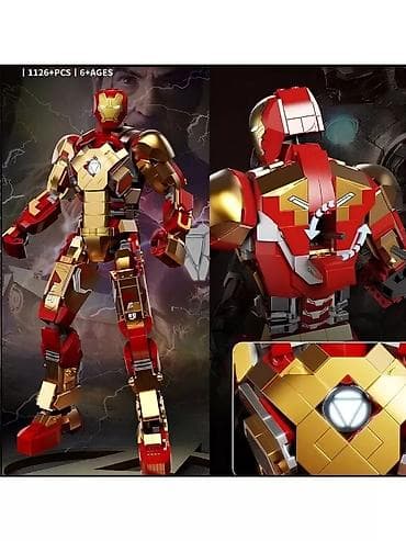 peg prego: Конструктор Железный человек, 1126 деталей Доставка бесплатно — 1