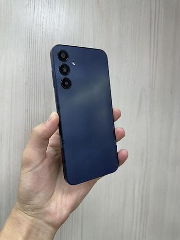 Samsung Galaxy A25, Б/у, 128 ГБ, цвет - Синий, 2 SIM