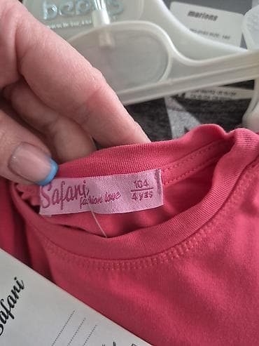 Жаш балдар үчүн үстүлөр жана көйнөктөр: Балдар топиги, көйнөк, түсү - Кызгылт, Жаңы — 5