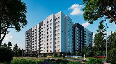 бишкек цена квартиры: Строится, Элитка, 1 комната, 46 м² — 4