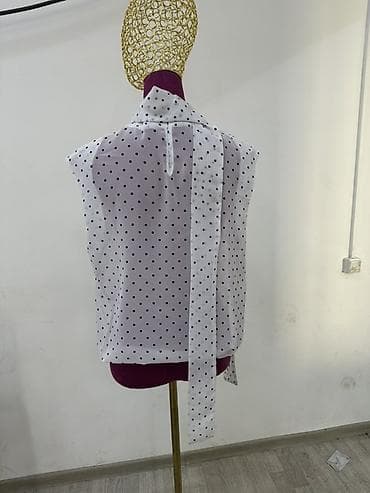 в горох: Блузка, Сатин, В горох — 2