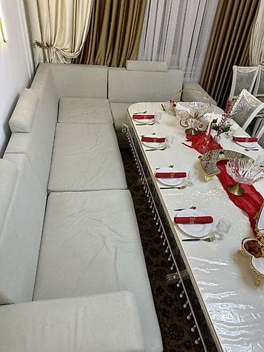 Офисная мебель: Угловой диван, C подушками — 2