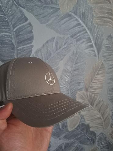 часы монако: Кепка, Бейсболка, Mercedes-Benz, Козырек: Изогнутый, С вышивкой — 1