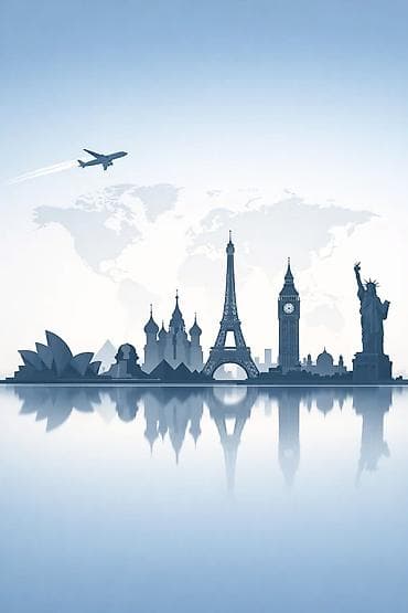 Авиабилеты по разным направлениям с вылетом из Бишкека, Оша, Алматы