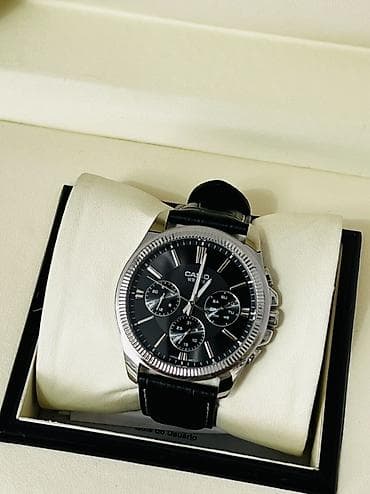 Наручные часы: Классические часы часы, Casio, Япония, Водонепроницаемые, Мужские, Новый — 3