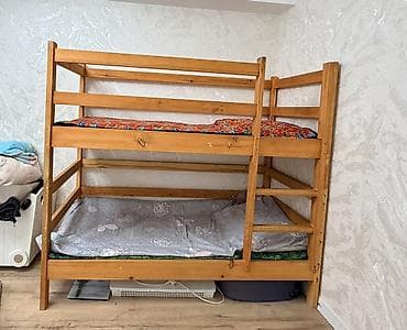 искусственные деревья бишкек: Двухъярусная кровать, Б/у, С выкатной системой — 5
