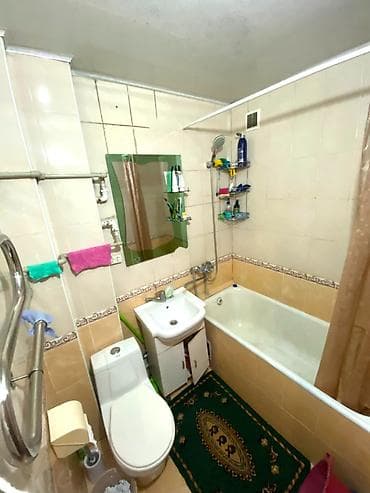 4: 3 комнаты, 60 м², Дордой Плаза ТРЦ 104 серия, 4 этаж, Евроремонт — 4