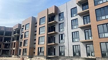 комнаты в ысык куле: 2 комнаты, 70 м², 3 этаж, Готовая ПСО (под самоотделку) — 3