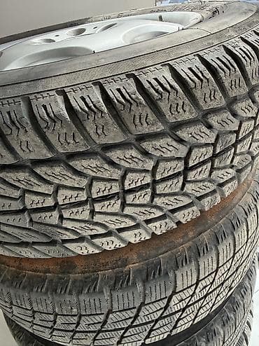 185 75 16с: Литые Диски R 15 Mercedes-Benz, Комплект, отверстий - 5, Б/у — 4