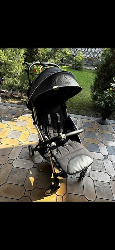 Коляска, Chicco, цвет - Черный, Б/у