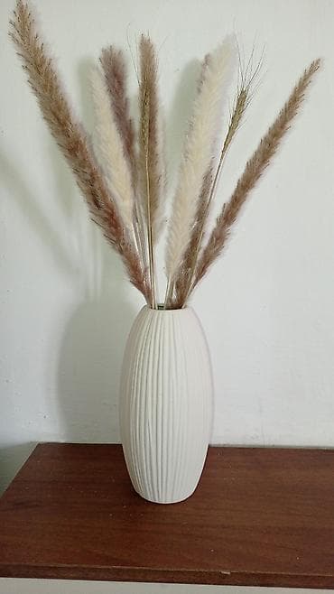 ваза для цветы: Букет из искусственного сухоцвет с вазой — 2