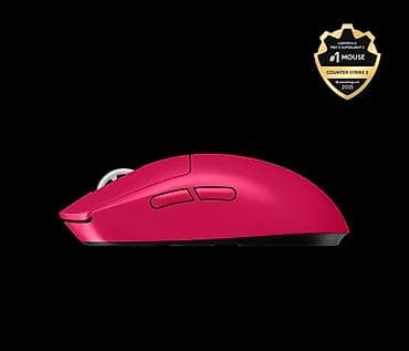 кампюте: Игровая мышь Logitech G Pro X Superlight 2 (розовая) - Беспроводная — 3