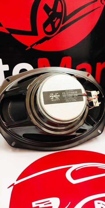 компонентная акустика: Sony xs-gtf6939. Овальные динамики. Оригинальные динамики сони — 7