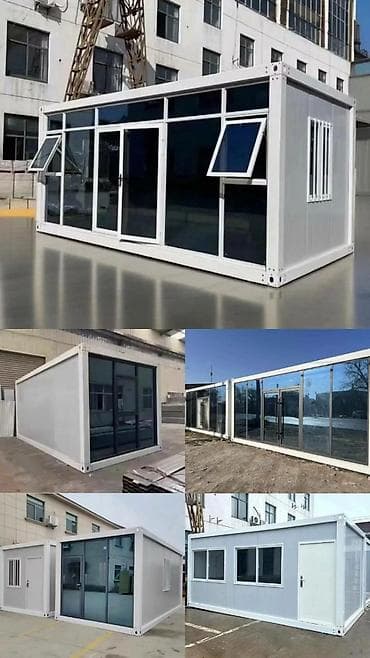 пищевой контейнер: Модульный контейнерный дом/офис магазин, из сэндвич‑панелей - — 3