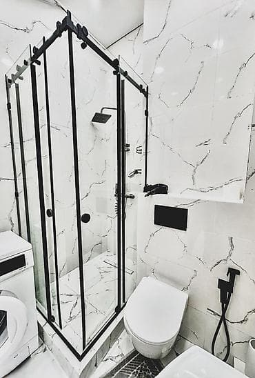 бишкек келечек: 1 бөлмө, Душ кабинасы, Жаздык, жууркан-төшөк каптары, Кондиционер — 4